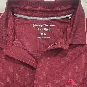 Tommy Bahama Burgundy Polo Shirt